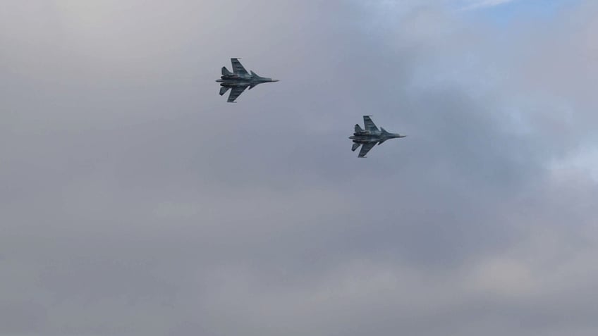 Two Russian Tu-95's