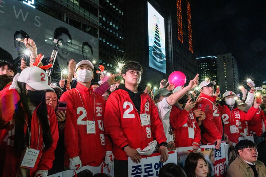 south korea reaches end of midterm campaign season marred by stabbing corruption claims