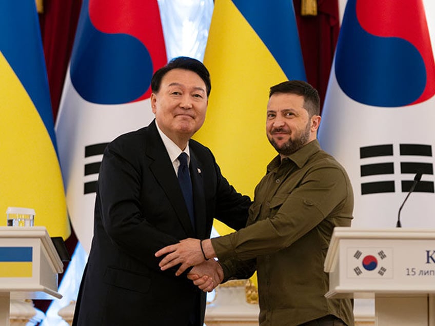 south koreas yoon inks major reconstruction deals with ukraine potentially elbowing out china