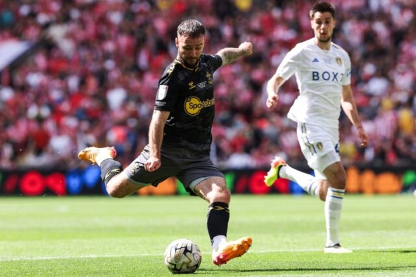 Southampton's Adam Armstrong scored the Championship play-off final winner against Leeds