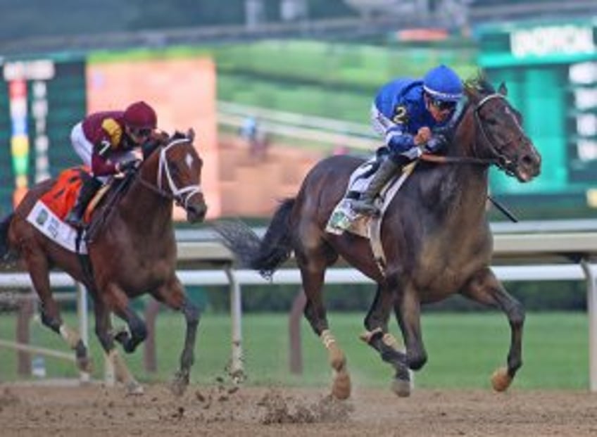 Sovereignty beats Journalism in Belmont Stakes
