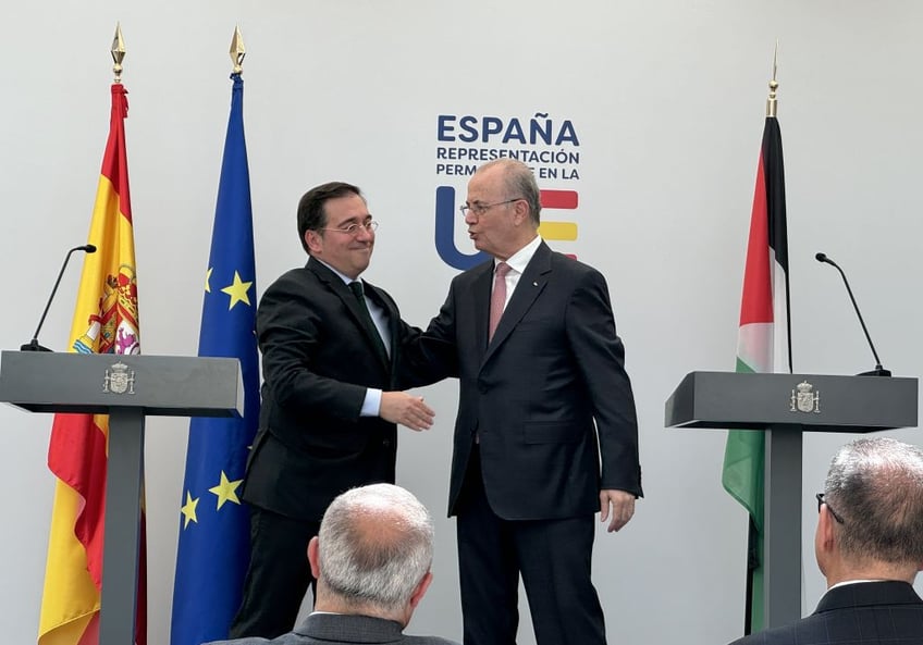 spain norway ireland formally recognise palestinian statehood