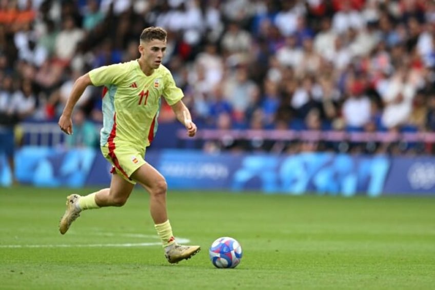 Fermin Lopez scored six goals on Spain's run to Olympic men's football gold, including two