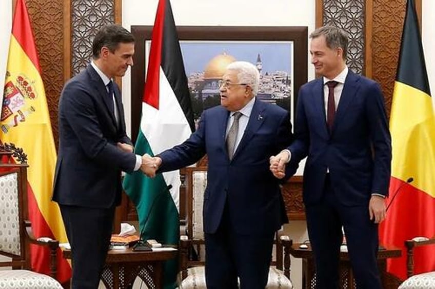 spain to recognize palestinian statehood calls on western allies to follow suit