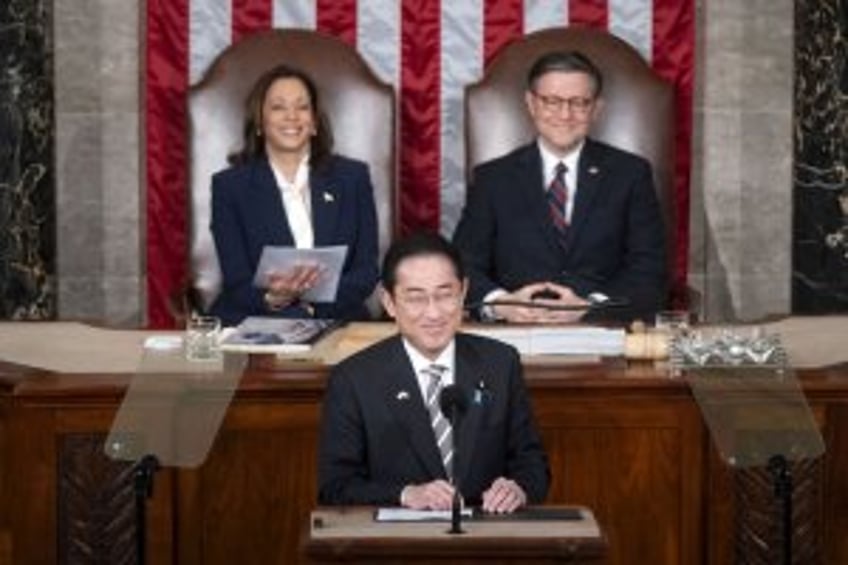 Speaking to Congress, Japan's Kishida urges U.S. to overcome 'self-doubt' of world role