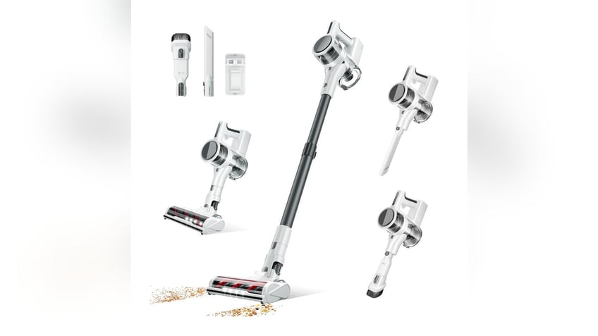 Make cleaning easier with a cordless vacuum. 