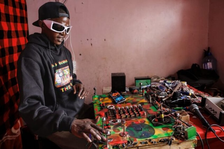 Paul Mwangi learned his skills fixing radios