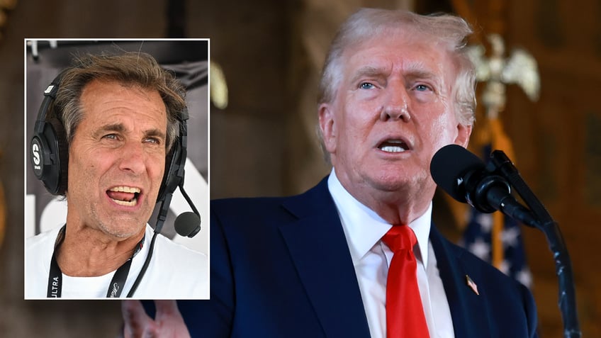 Chris 'Mad Dog' Russo and Donald Trump