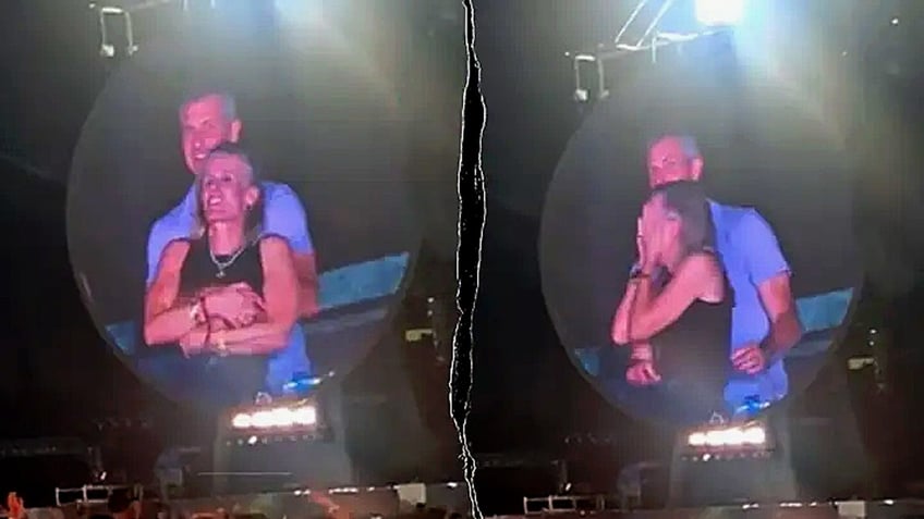 Coldplay’s frontman Chris Martin wonders if a couple is having an affair as he caught them on the Kiss Cam. The two are rumored to be Astronomer CEO Andy Byrona and Chief People Officer Kristin Cabot.