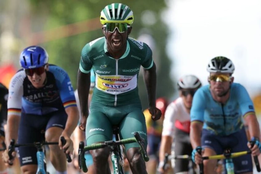 Eritrean rider Biniam Girmay extends his lead in the green jersey rankings