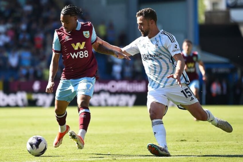 Tottenham have signed Burnley striker Wilson Odobert (L)