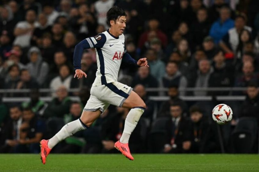 Tottenham's South Korean forward Son Heung-min