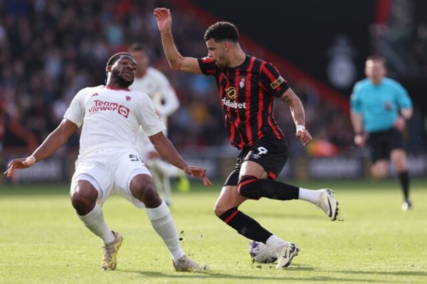 Dominic Solanke (right) has joined Tottenham from Bournemouth