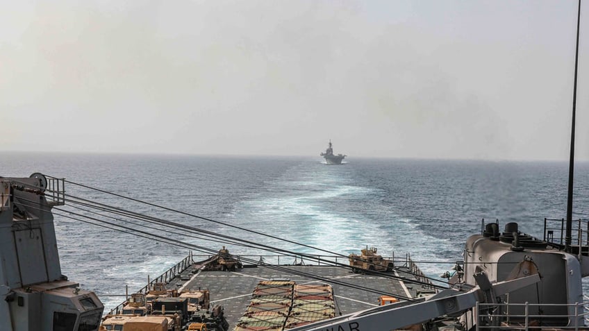 American ships in Red Sea