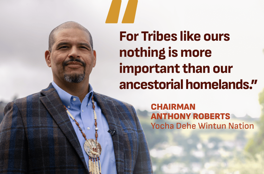 standing with tribal sovereignty trump and burgum fight bidens rigged casino deal