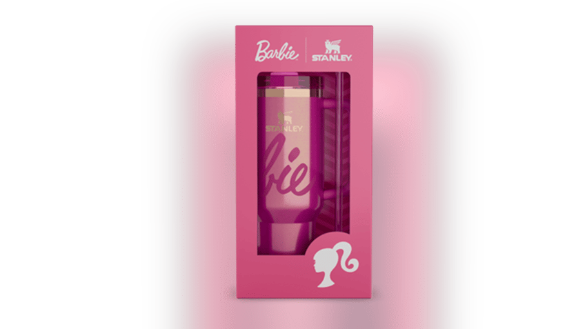 Get the classic Barbie logo on your new Stanley. 