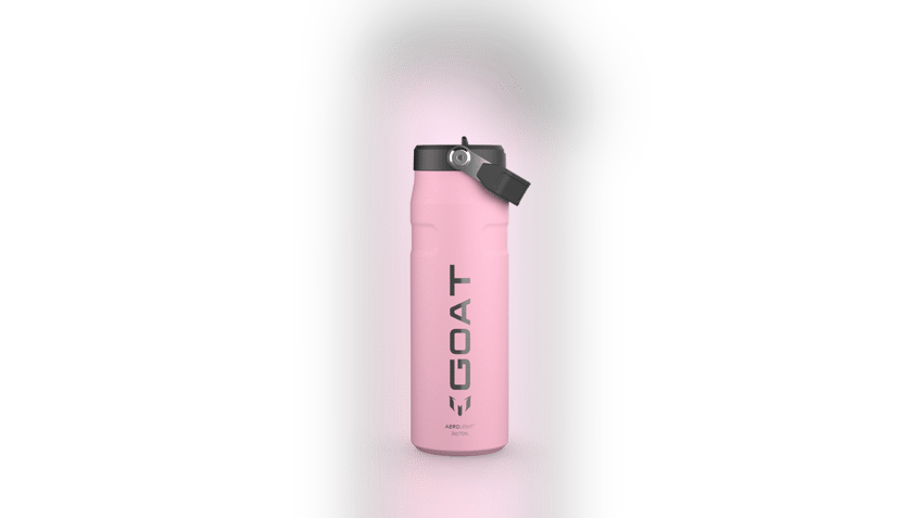 An easy-to-carry water bottle. 