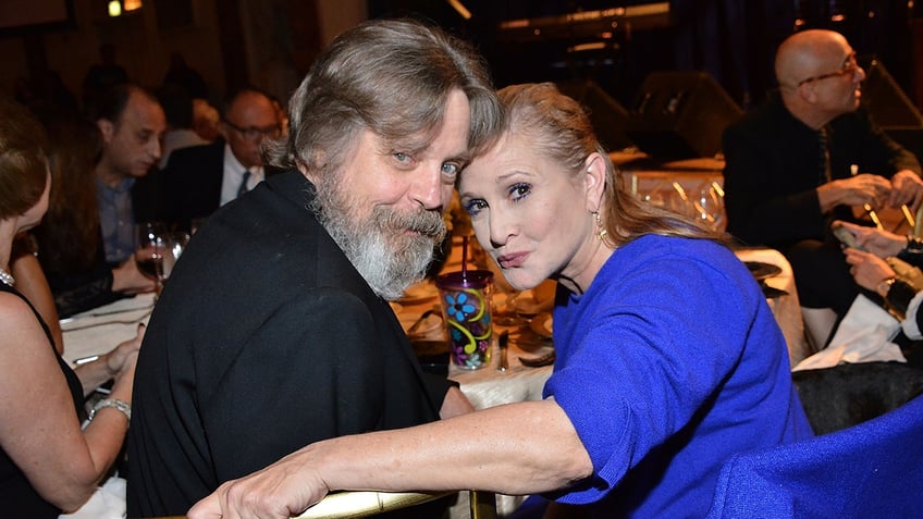 Mark Hamill and Carrie Fisher