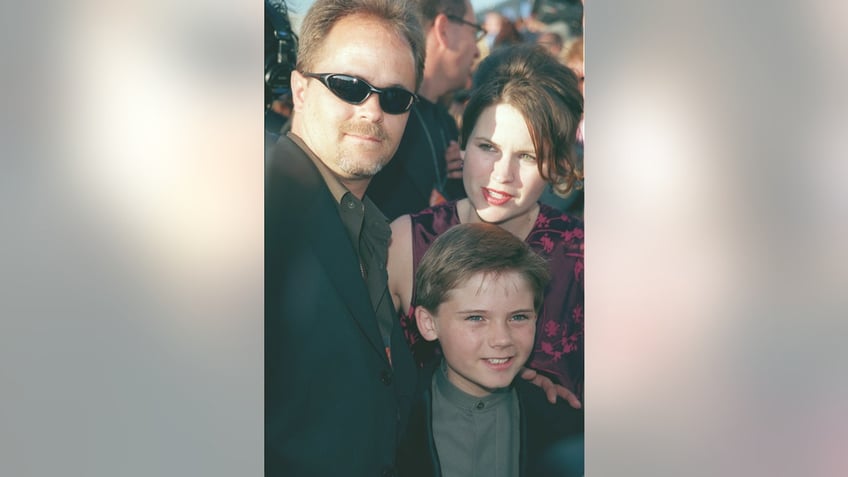 Jake Lloyd with his parents