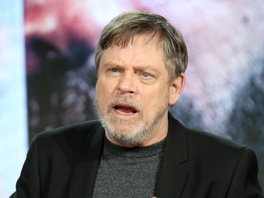 PASADENA, CALIFORNIA - FEBRUARY 10: Mark Hamill speaks during HISTORY's "Knightf