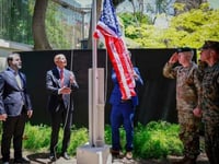 Stars & Stripes Raised Over US Embassy Damascus, Now With Syrian Al-Qaeda Founder As Country's President