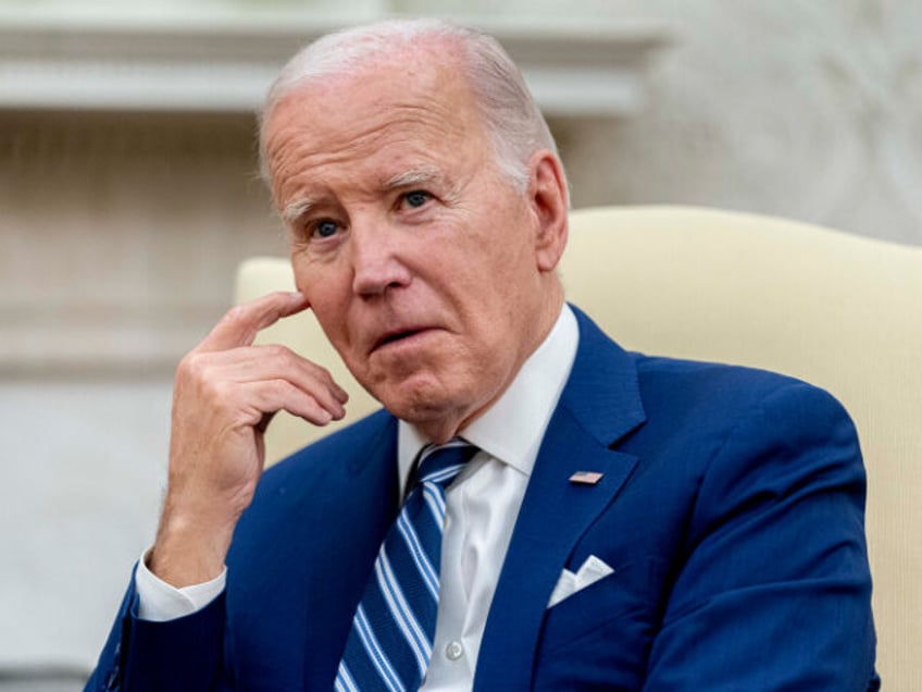 President Joe Biden meets with Indonesia's President Joko Widodo in the Oval Office of the