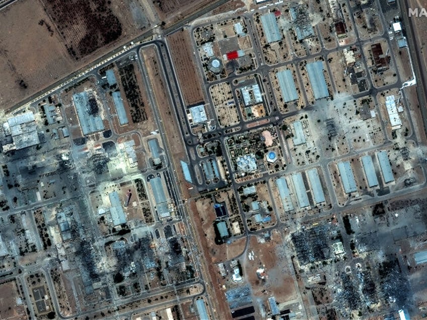 ISFAHAN NUCLEAR TECHNOLOGY CENTER, IRAN -- JUNE 22, 2025: 02 Maxar satellite imagery shows