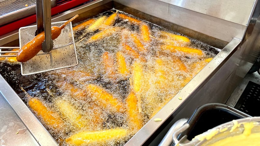 state fair of texas is crowd packed scene of fletcher familys deep fried corny dogs tastes like home