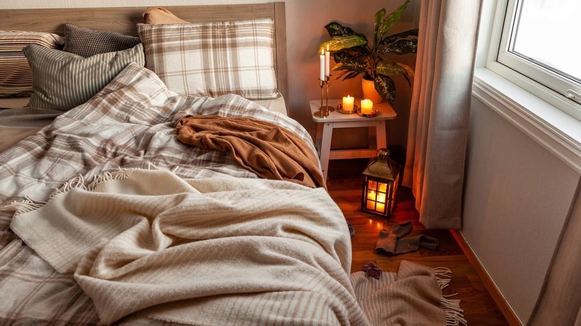 Nothing beats a bed full of warm blankets on cold winter nights. 