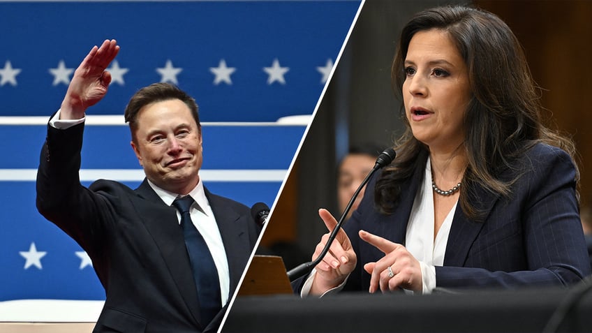 Musk and Stefanik 