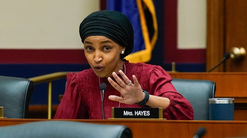 Omar at antisemitism hearing