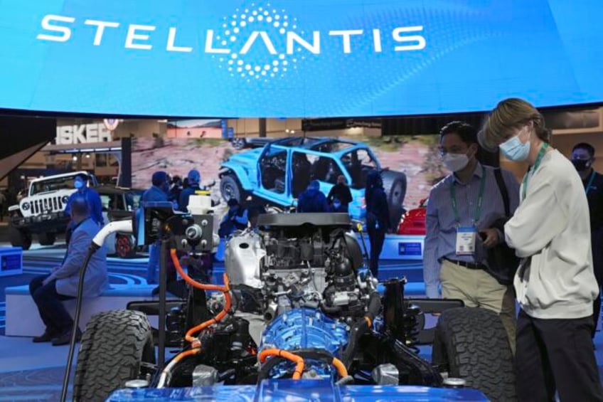 stellantis profits soar 37 in first half of the year as electric vehicle sales rise