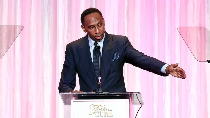 Stephen A. Smith at podium