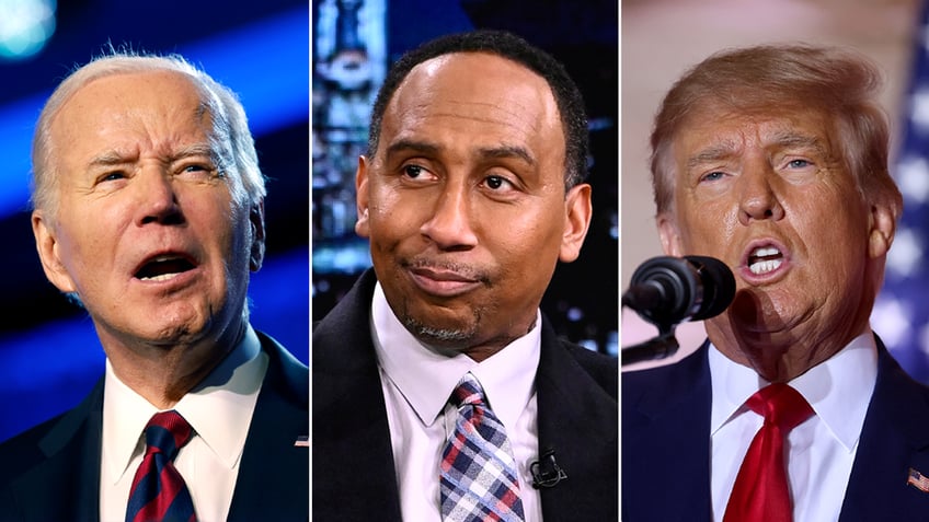 Biden, Stephen A. Smith, and Trump