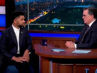Stephen Colbert floats masked ICE agents possibly getting shot in states with 'Stand Your Ground' laws