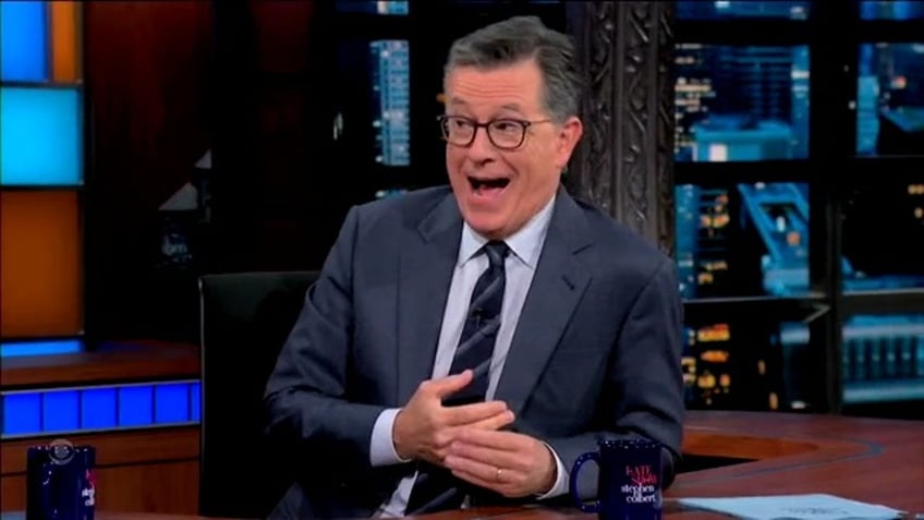 Stephen Colbert surprised