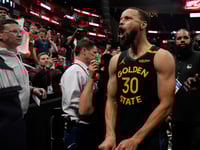 Stephen Curry and Buddy Hield lead Warriors past Rockets 103-89 in Game 7