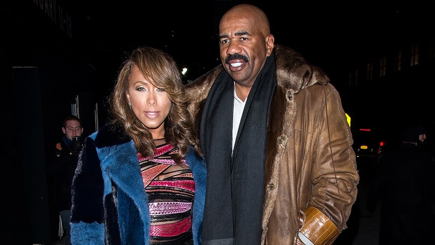 steve harvey shuts down claim his wife cheated on him