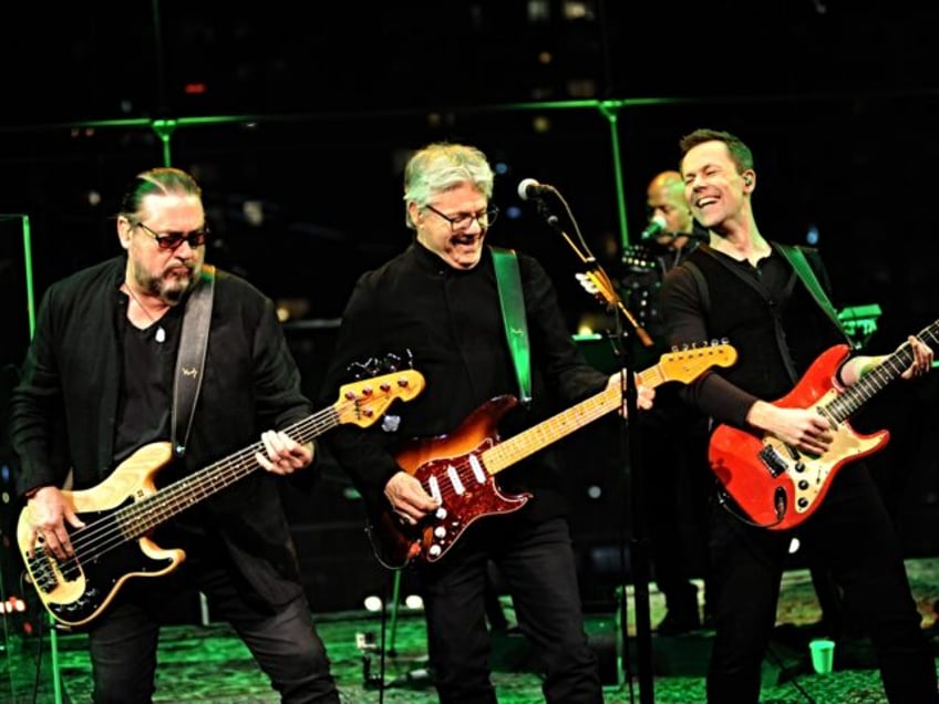 NEW YORK, NY - JANUARY 10: Steve Miller Band performs on stage during Benefit Concert To S
