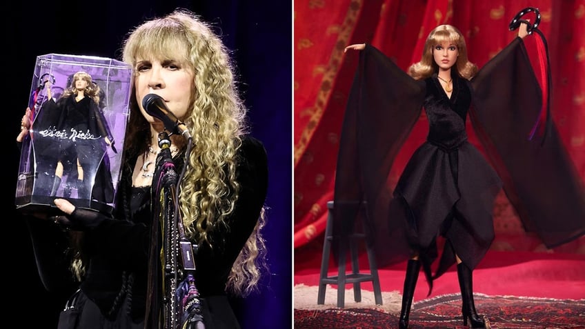 stevie nicks personalized barbie doll reminds her of 27 year old self