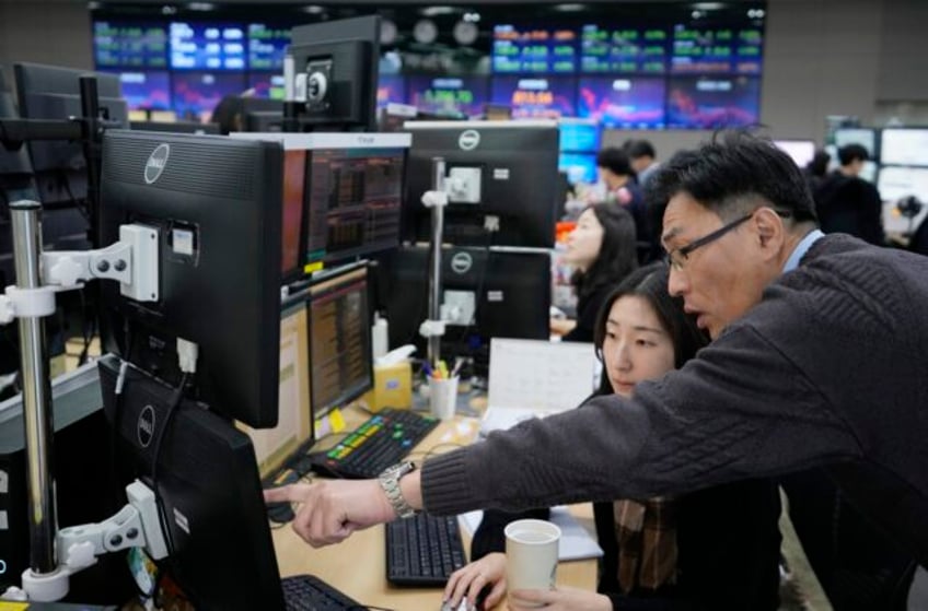 stock market today world shares mixed ahead of us consumer confidence and price data