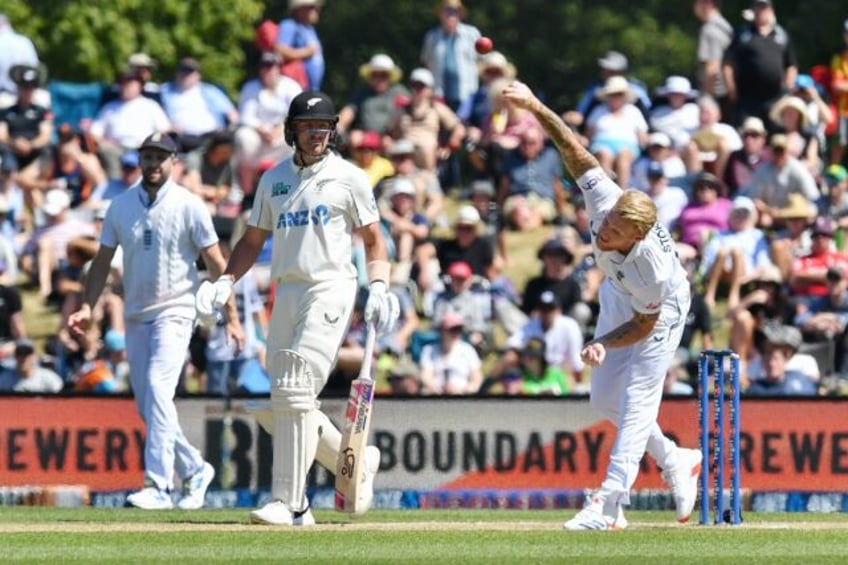 Ben Stokes pulled up after bowling three balls of his fifth over in Sunday