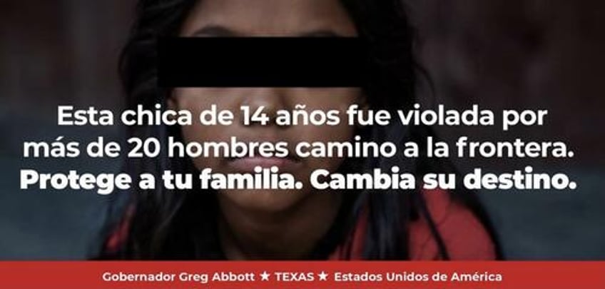 stoking fears of rape by coyotes texas to use mexican billboards to scare migrants off