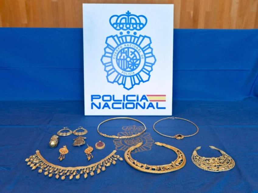 stolen ancient ukrainian gold jewelry worth millions seized by police in spain