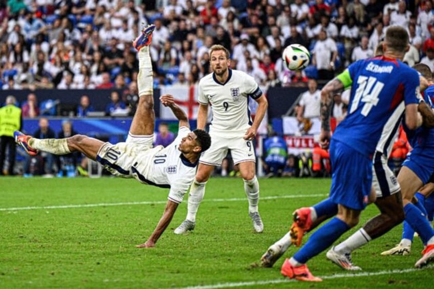 Jude Bellingham kept England in Euro 2024 with his overhead kick leveller against Slovakia