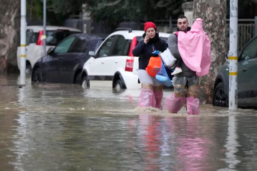 storm ciaran brings record rainfall to italy with at least 6 killed european death toll rises to 14