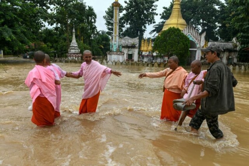 Floods and landslides have killed almost 350 people in Myanmar, Vietnam, Laos and Thailand