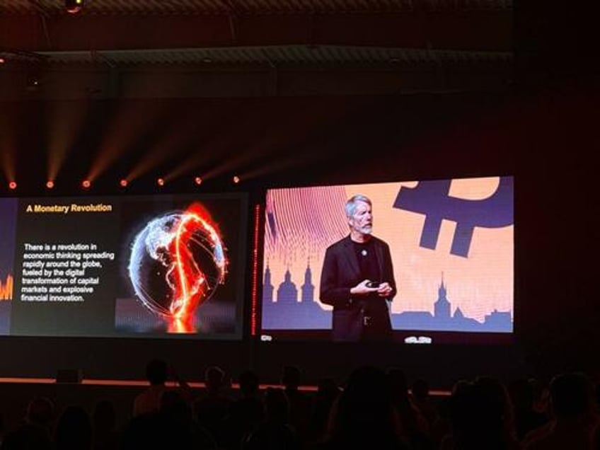strategys michael saylor raises bitcoin forecast to 21m by 2046