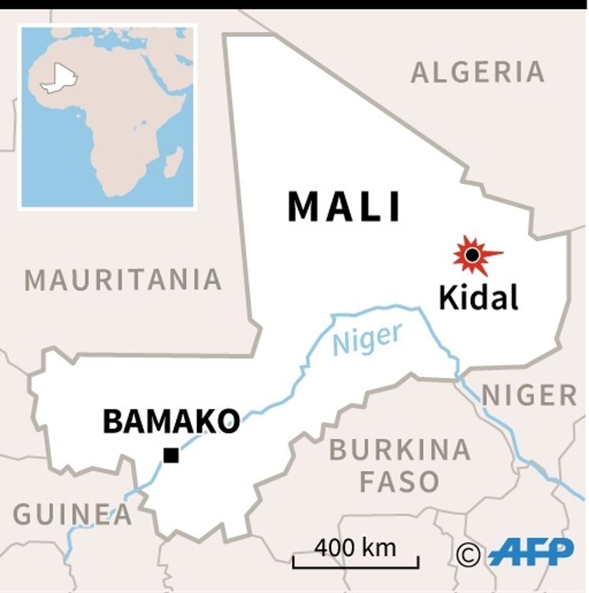 strikes kill six in key mali town of kidal witnesses