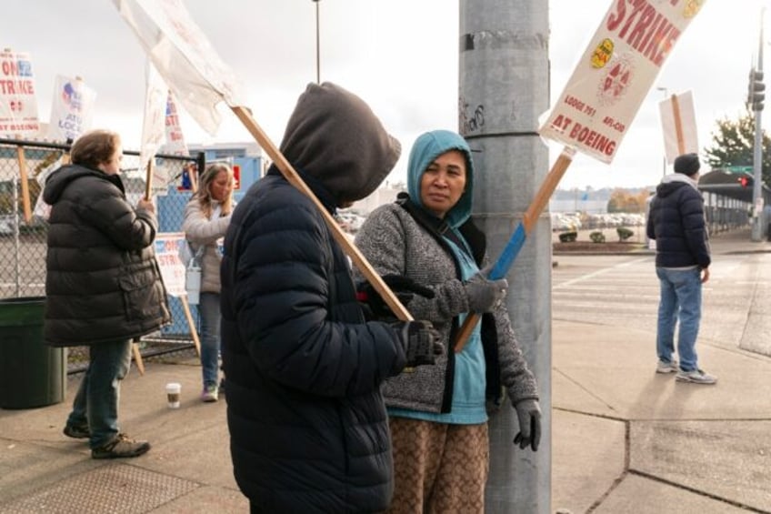 Boeing factory workers remain on strike after rejecting the company's latest contract offe